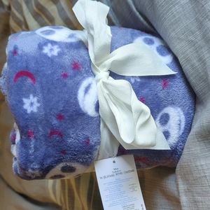 Nightmare Before Christmas Skellington Throw Blanket